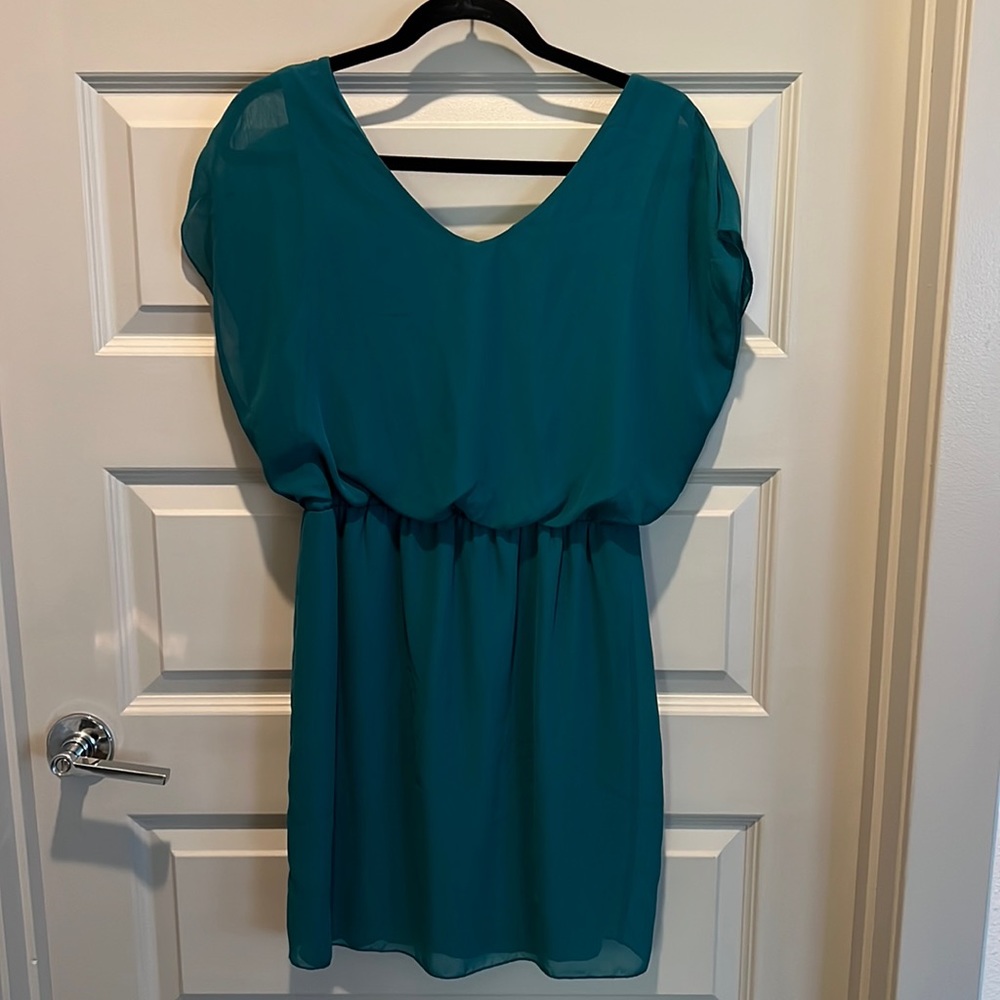 Green Sweet Storm cocktail dress